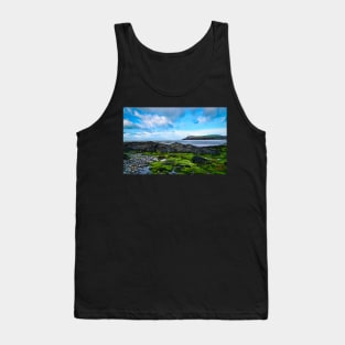 Coastal Scenery - Beach, Rocks & Seaweed - Newport, Pembrokeshire Tank Top